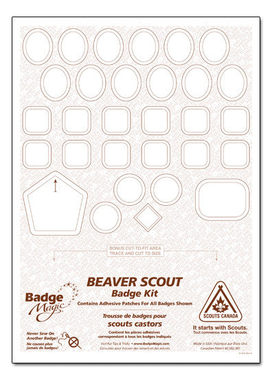 Beaver Scout Pre-Cut Kit
