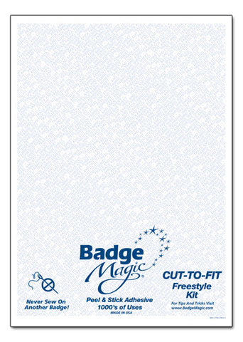 3 Pack - Badge Magic Patch Attach Fabric Adhesive Bond Scouting