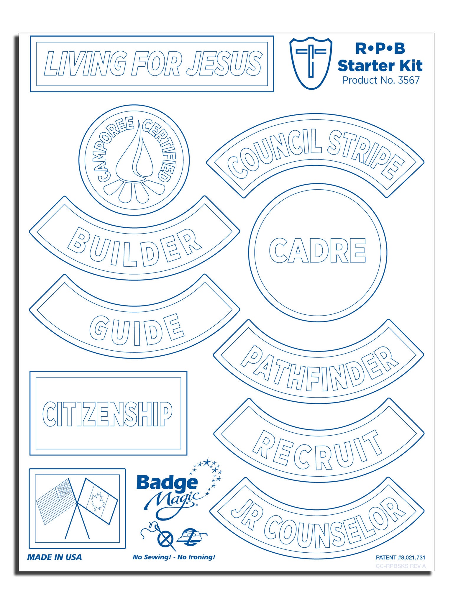 Badge Magic - Junior Cadet Starter Kit