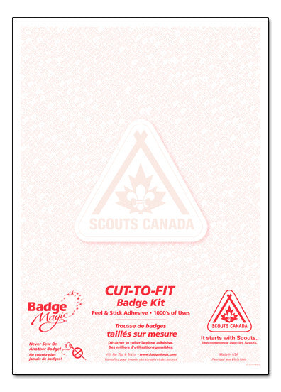 Badge Magic Adhesive Cut To Fit Freestyle Kit