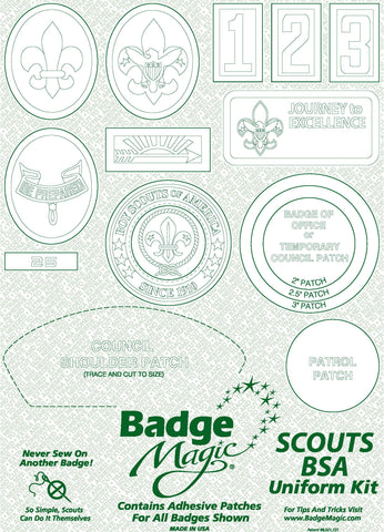 Badge Magic Cut to Fit Freestyle Patch Adhesive Kit (1-Pack)