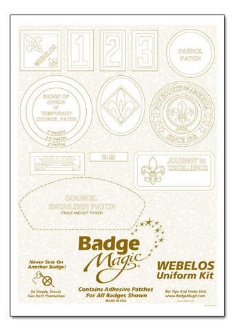 Badge Magic through the Dry Cleaners : r/BSA