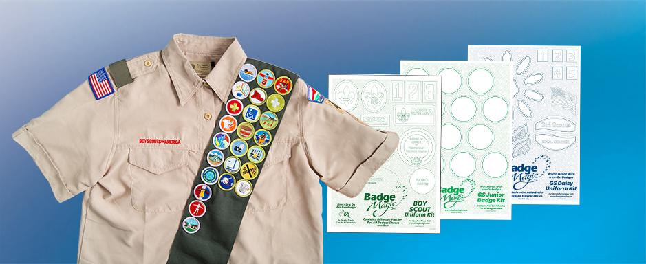 How to Easily Attach Girl Scout Patches